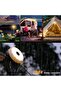 Outdoor Camping String Lights - 4-in-1 Multi-functional Portable String Lights (Colourful) - 4