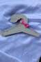 Wooden Cat Dog Clothes Hanger 7 Pieces Hangers (Cream Color)-Swan Model