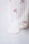 Baby Girl 2-Piece 100% Cotton Footed Romper Set - 5