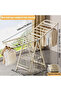 Foldable Clothes Dryer Rack outside and inside 1.8M White Color - 2