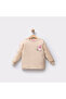 Girls 5-8 Years Old Suez Embroidered Two-Strand Sweatshirt