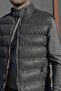 Men'S, Stand-Up Collar, Slim-Fit, Water-Resistant, Leather Vest 2218 - 5