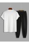 Modern Oversized a Printed Sports Special Design Tracksuit Set - 2