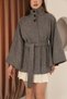 Imported Felt Fabric Poncho - 7