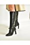 Thick Heeled Women's Boots - 3
