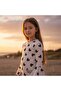 Girls' Sweatshirt Long Sleeve Corded Fabric Heart Patterned Spanish Sleeve Cut Cotton Winter Sweatshirt - 6
