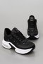 Mdln 492 Floral Motif Stone Detailed Side Zipper Sneakers - 2