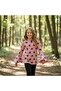 Girls' Sweatshirt Long Sleeve Corded Fabric Heart Patterned Spanish Sleeve Cut Cotton Winter Sweatshirt - 4