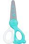 KIDI Cut Safety Children's Craft Scissors 12 cm - Turquoise (Assorted Colours) - 2