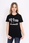 Unisex 1938 Printed Crew Neck Short Sleeve T-Shirt