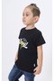 Boy's Printed Crew Neck Short Sleeve T-Shirt - 2