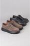 Select 453 Genuine Leather Casual Men's Shoes Black - 7