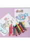 Wax Crayon - 12 Colors (Multicolor) - 5