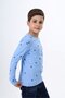 Boy's Printed Crew Neck Long Sleeve T-Shirt - 4