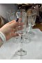 Crystal Coffee Side Flute Water Glass / Platinum / Presentation / Soda Glass / Goblet / Set of 6 / 150 ml - 4