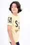 Boy's Printed Crew Neck Short Sleeve T-Shirt - 2