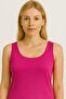 432 Fuchia Round Neck Lycra Cotton Undershirt - 2