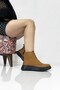 Genuine Leather Women's Daily Zippered Boots Dc2628