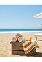 Oversized Yellow Beach Towels (3 Pack, 90x180 cm) - 100% Cotton Pool Cabana Stripe Soft Towel