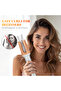 Hair Curler Portable Hair Styler Fast Heating Temperature Display Auto Hair Curling Iron - 2