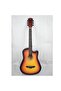 38-Inch Acoustic Guitar with Bag, Strings, Capo, Picks & Strap -Sunburst