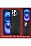 Leather Slim Case for iPhone 16 Pro Max with Camera Lens Protection (Black) - 2