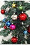 Special 3-Piece Christmas Set 12 Pine Tree Bells 6 Christmas Pine Tree Balls 10 Meters Animated Led - 5