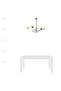 HUNTER Ceiling Light E14 Black 1102_6, - 4