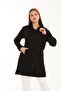 Steel Knitted Fur Collar Knitwear Coat - 2