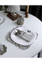 4-Piece Moonlit Linen 3-Compartment Cutlery Holder / Spoon-Fork-Knife Case - 4
