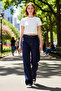 Women's Wide Leg Culotte Jean Pants Functional Durable Quality Comfortable Aesthetic Stylish - 2