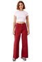 Women's Wide Leg Ribbed Detailed Jeans Functional Durable Quality Comfortable Casual - 5