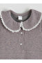Two Mt Shop Quality Lcw Kids Green Interlock Patterned Girls' Dress - 2