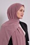 Lilac frozen crepe shawl