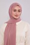 Dried Rose Frozen Crepe Shawl - 3