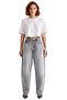 Women's Wide Leg High Waist Denim Pants Functional Durable Quality Comfortable Aesthetic - 4