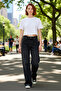 Women's Light High Waist Wide Leg Jean Pants Functional Durable Quality Comfortable Casual - 3