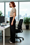 Women's High Waist Wide Leg Woven Pants Functional Durable Quality Comfortable Modern - 3