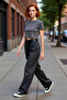Women's Wide Leg Belted Woven Trousers Functional Durable Quality Comfortable Aesthetic Stylish