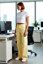 Women's Wide Leg Denim Pants High Waist Relaxed Fit Functional Durable Quality Modern - 3