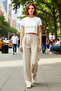 Women's High Waist Wide Leg Pants Functional Durable Quality Comfortable Aesthetic Casual - 2