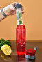 800 ml Detox Water Bottle – with Straw, Bpa-Free, Lockable and Leak-Proof Lid - 800 ml - Red - 4