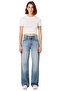 Women's Anthracite Wide Leg Denim Trousers Functional Durable Quality Comfortable Aesthetic Stylish - 4