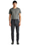Men's Dark Brown Plain Textured Regular Fit Trousers Functional Durable Quality Comfortable Stylish - 4