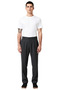Men's Anthracite Pleated Baggy Fit Fabric Trousers Functional Durable Quality Comfortable Stylish - 4