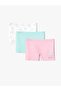 Printed Girl's Boxer Set of 3