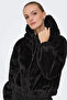 Jdyola Regular Fit Soft Furry Hood Collar Jacket Coat 15359329 - 4