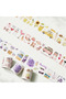 L23-3 Pieces of 38cm Self-Cutting Tropical Sips Washi Tape - 4