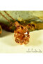 Handmade Pure Copper Necklace with Aragonite Crystal - Single Product - 4