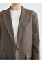 Houndstooth Women's Blazer Jacket